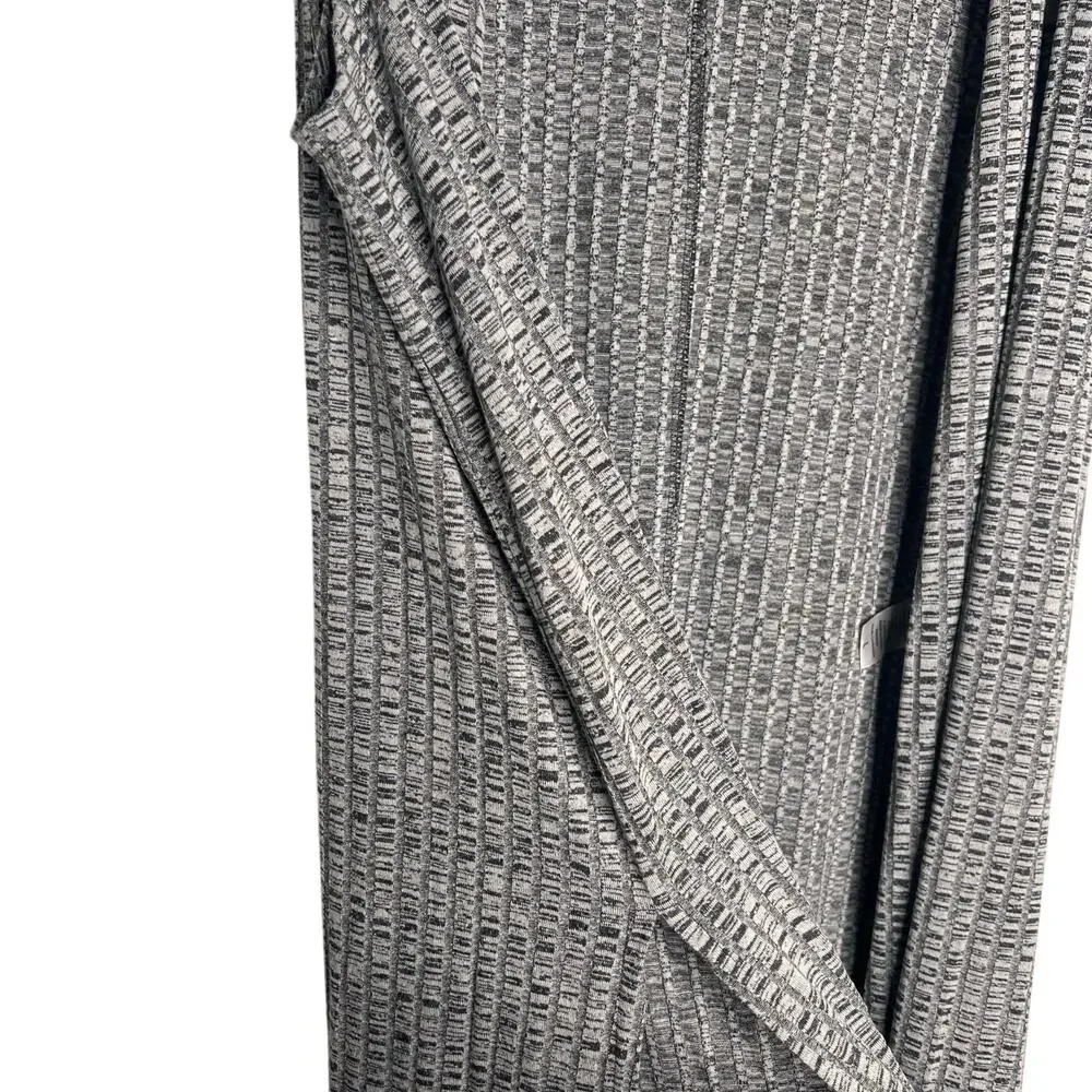 LuLaRoe Heathered Grey Joy Longline Sleeveless Vest Large
